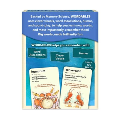 Skillmatics Wordables: Level 2 | Vocabulary Flash Cards