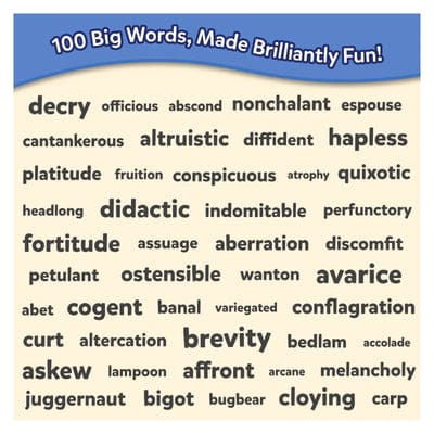 Skillmatics Wordables: Level 3 | Vocabulary Flash Cards for SAT Prep