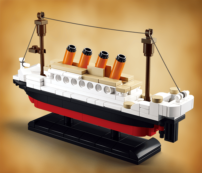 Sluban Titanic Bricks Set