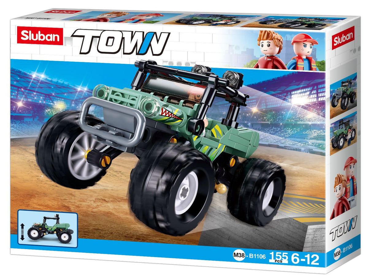 Sluban - Off-road Vehicle Green