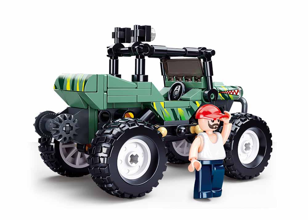 Sluban - Off-road Vehicle Green