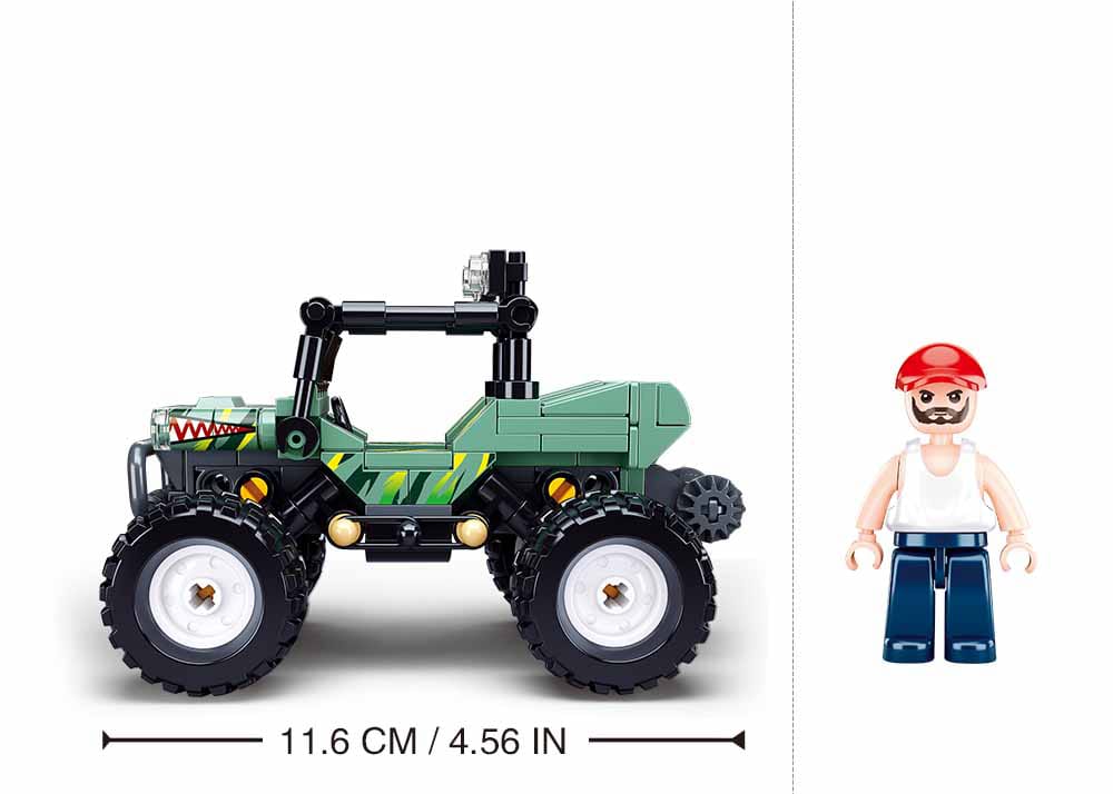 Sluban - Off-road Vehicle Green