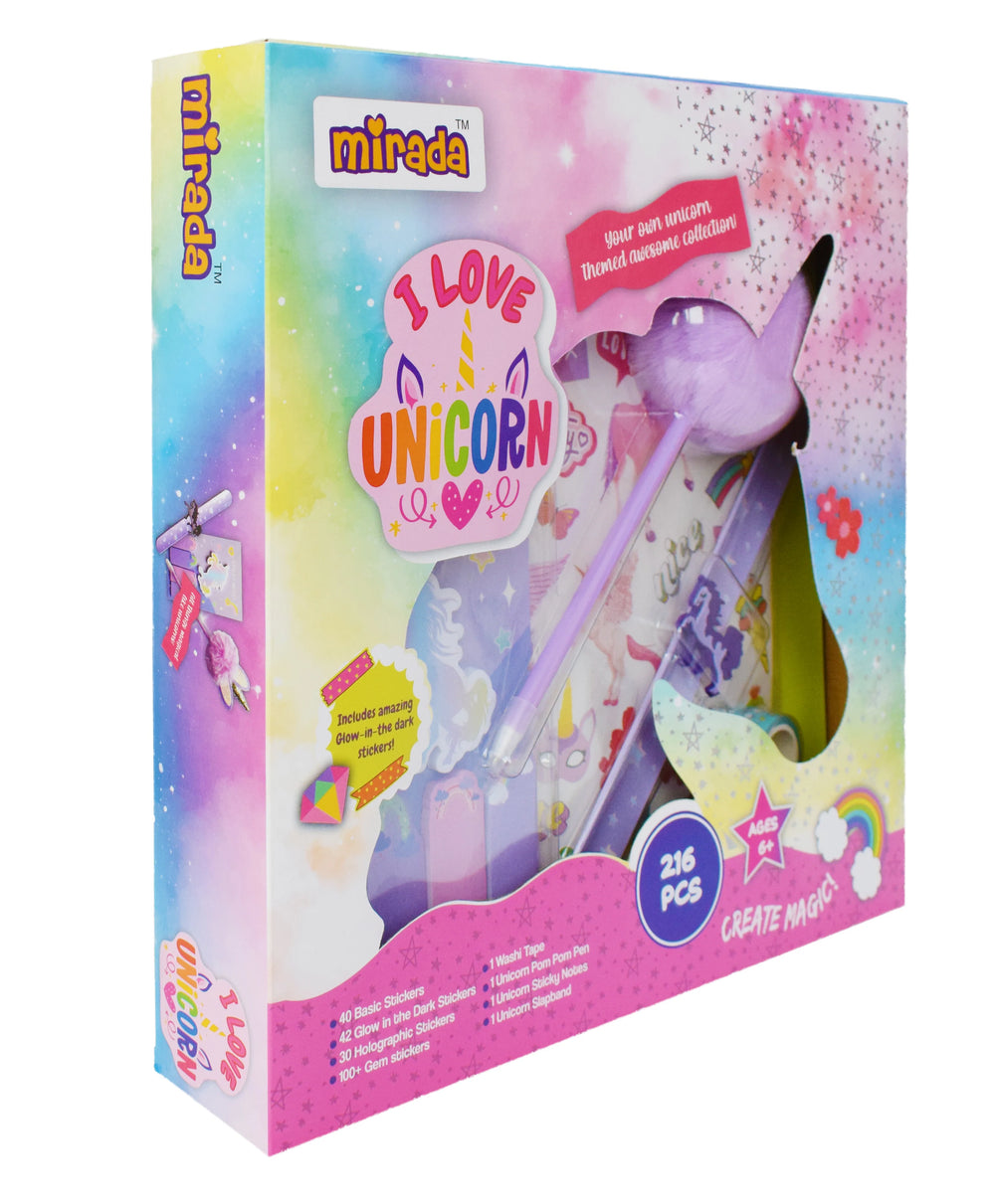 Mirada I Love Unicorn Craft Box