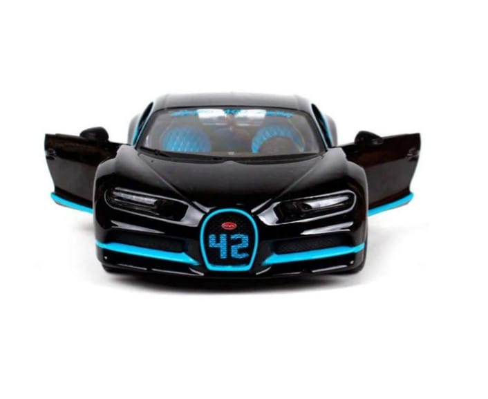 Maisto Diecast Bugatti Chiron Black - 1/24