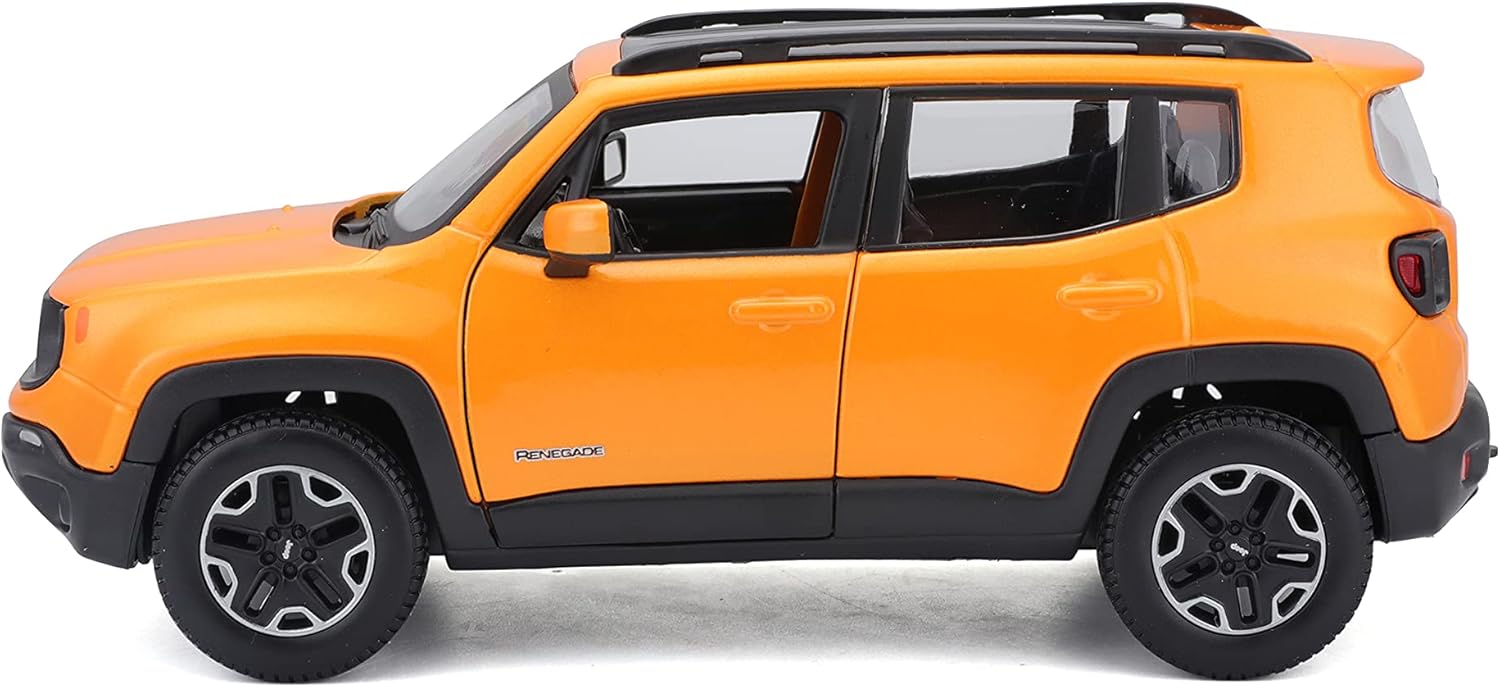 Maisto Diecast Jeep Renegade Orange - 1/24