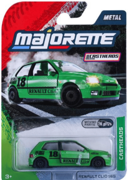 Majorette Castheads Premium Renault Clio 16S