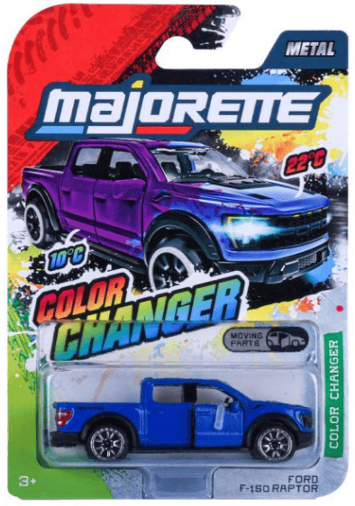 Majorette Color Changers Ford F-150 Raptor