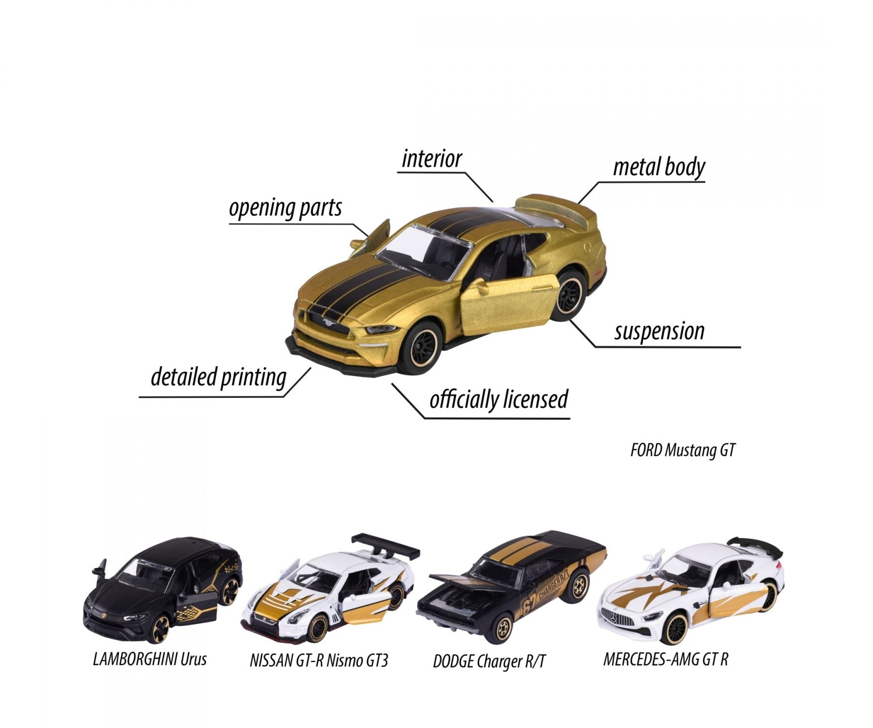Majorette Series 9 Limited Edition 5 Car Gift Pack