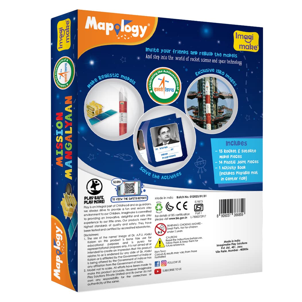 Imagimake Mapology Mission Mangalyaan