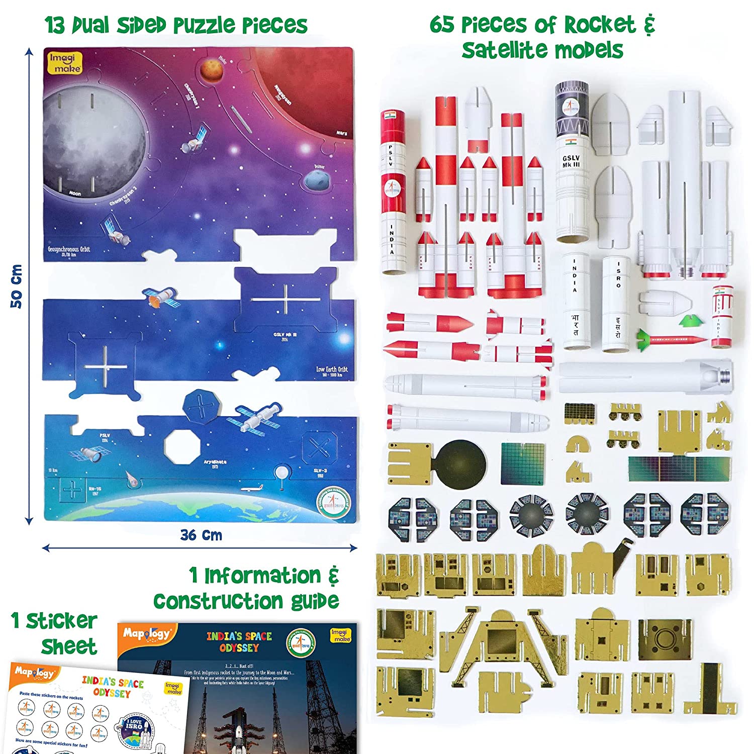 Imagimake Mapology India's Space Odyssey