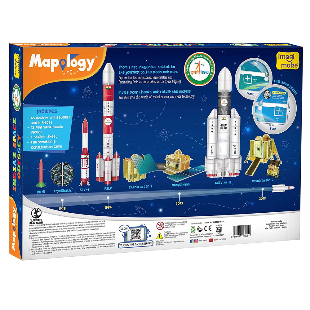 Imagimake Mapology India's Space Odyssey