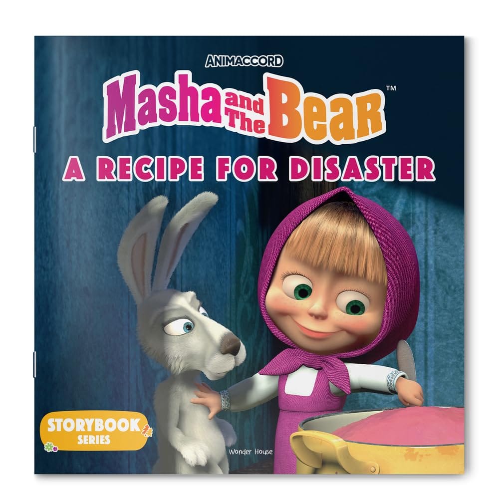 Simba Masha And The Bear Masha's Animal Friends - Masha Doll And Rabbit And Masha and the Bear: A Recipe for Disaster (Story Book)