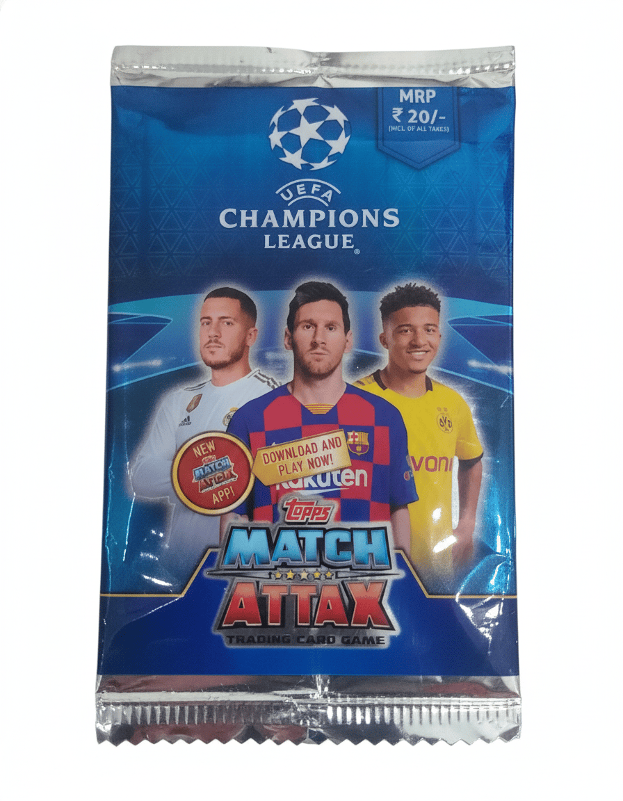 Topps Match Attax UEFA Champions League Trading Card Game 2014/15 - 1 Flow Pack of 5 cards