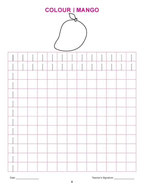 Dreamland Publications - Nursery Math Practice Book