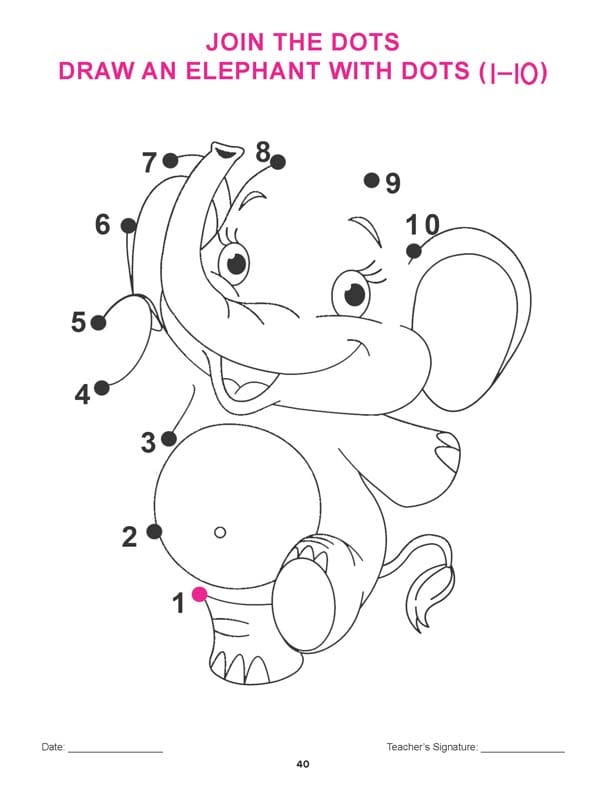 Dreamland Publications - Nursery Math Practice Book