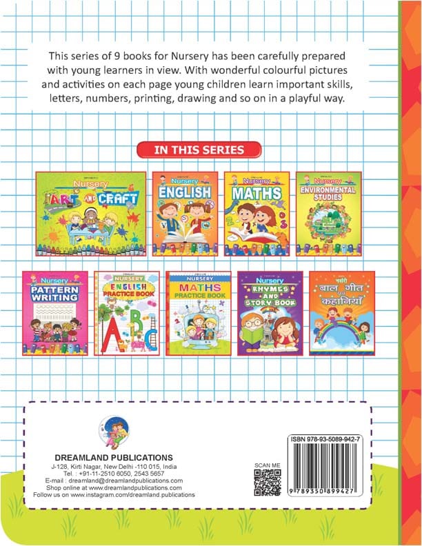 Dreamland Publications - Nursery Math Practice Book