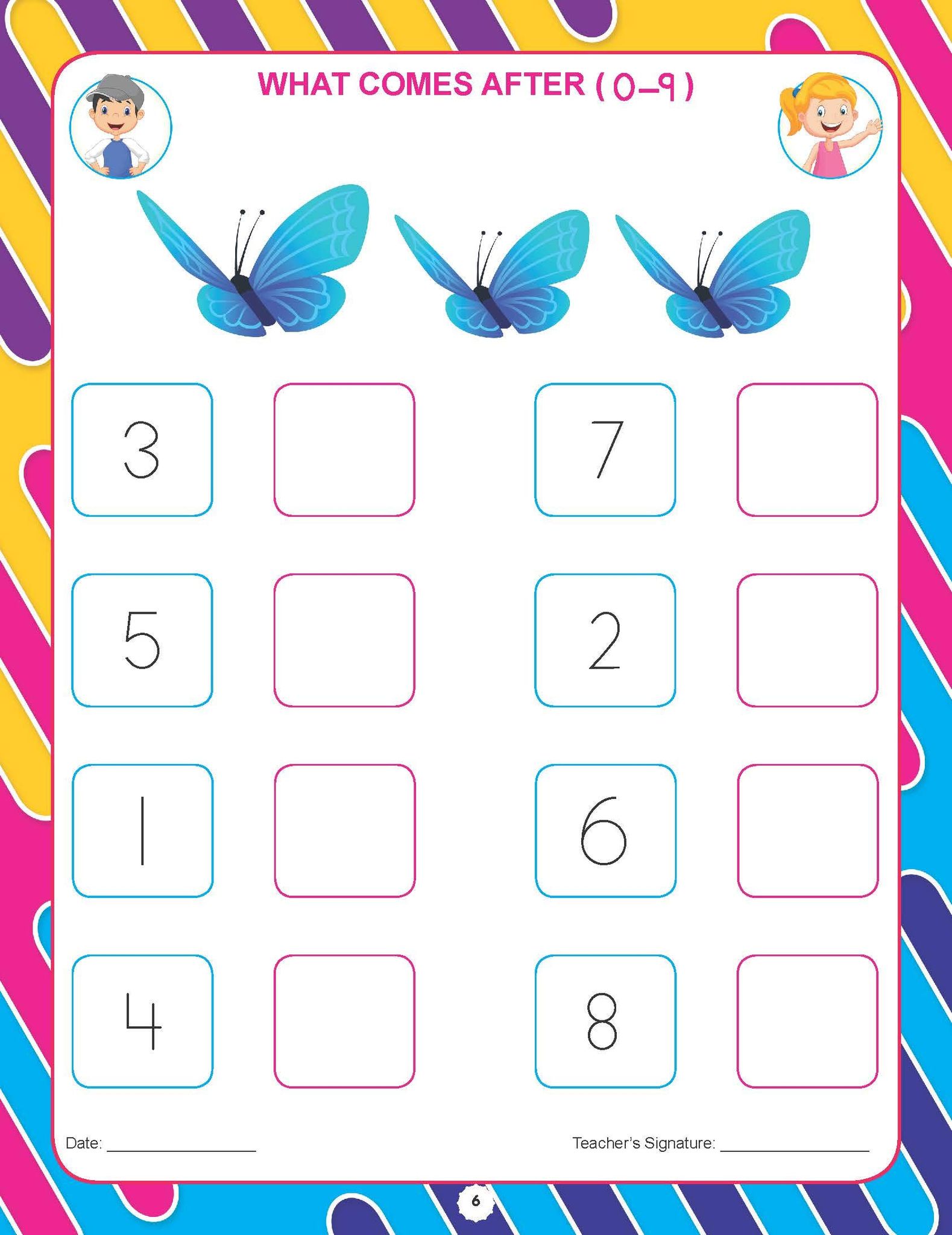 Dreamland Publications - Kindergarten Maths Assignment