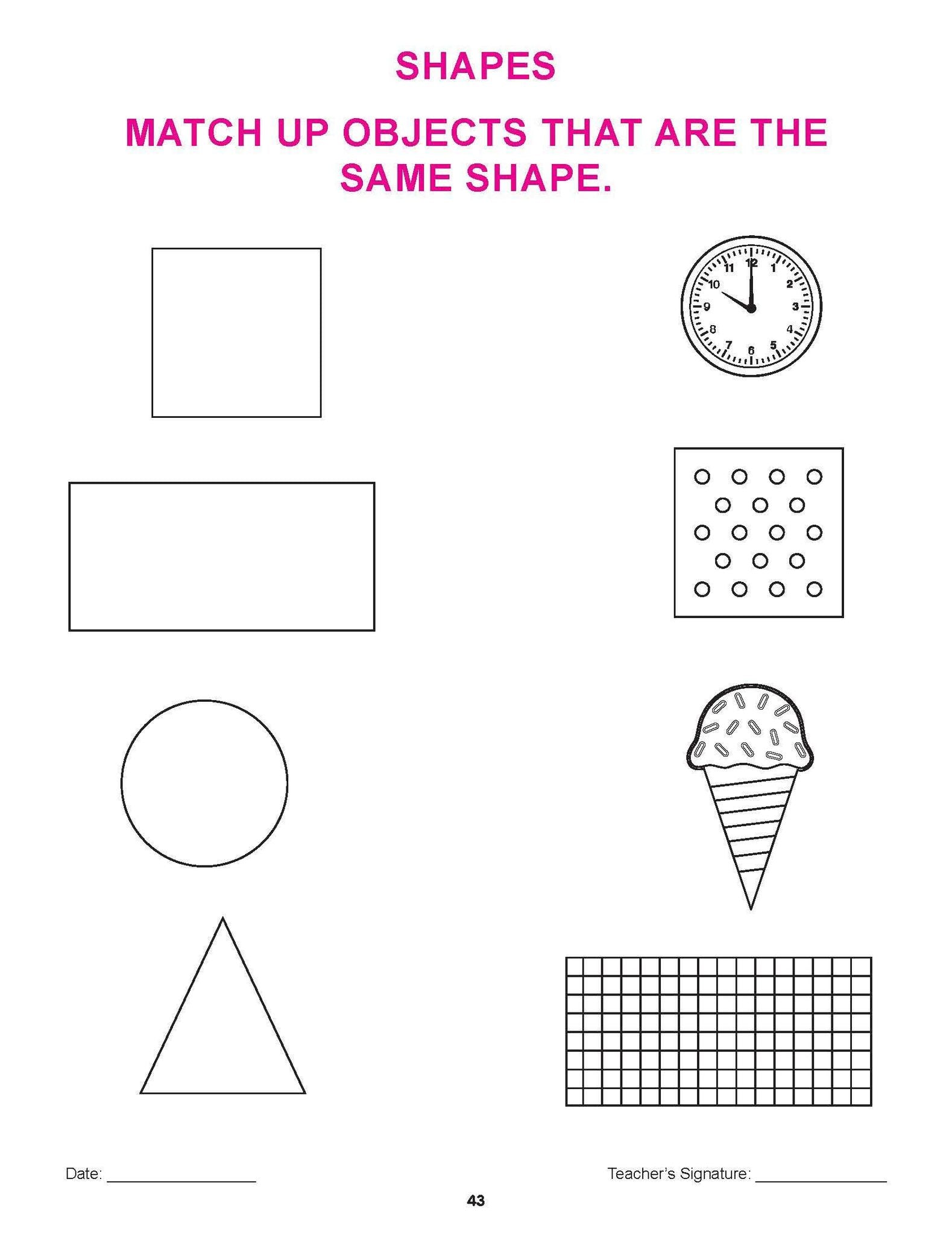 Dreamland Publications - Kindergarten Maths Practice Book