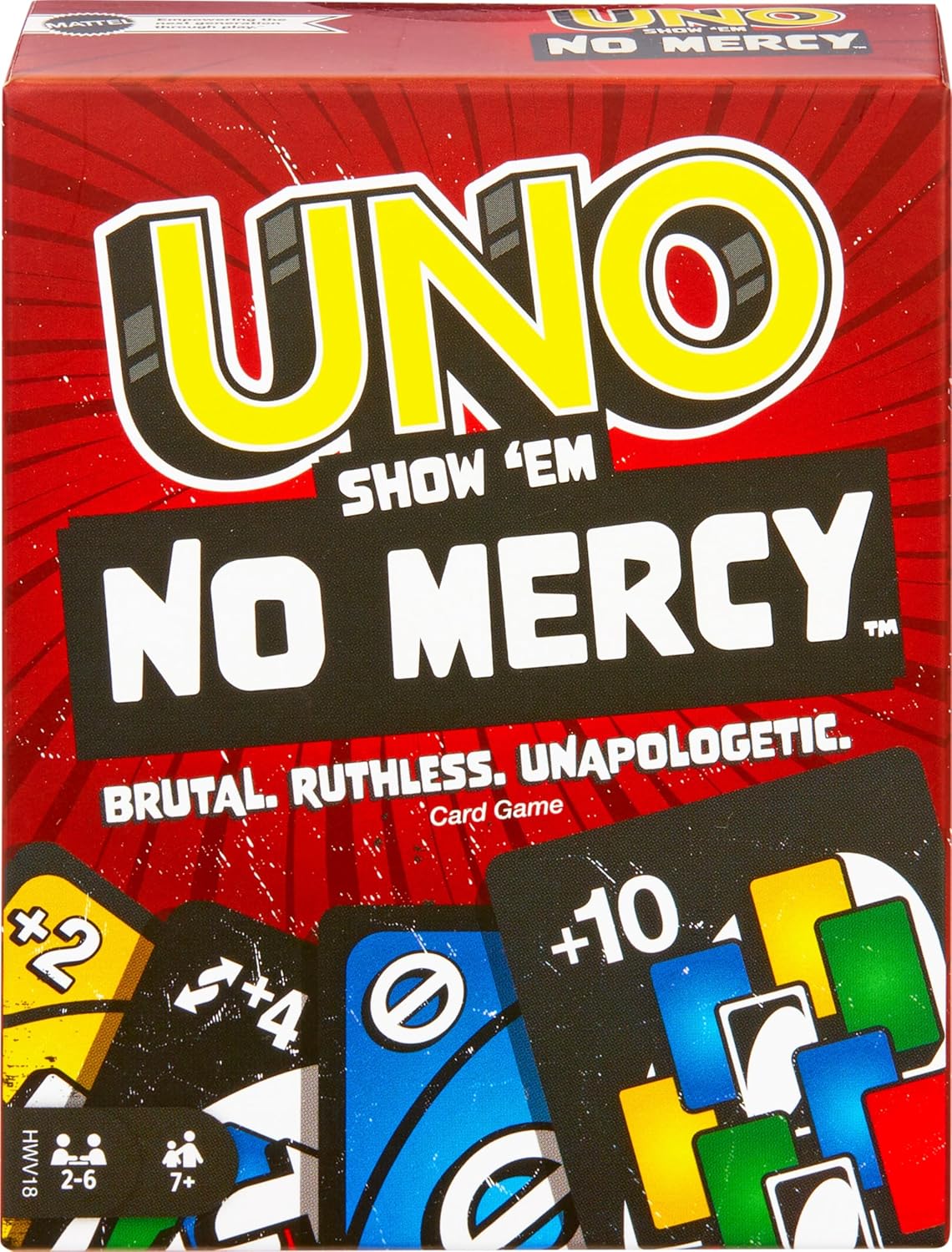 Mattel Games UNO Show ‘em No Mercy Card Game