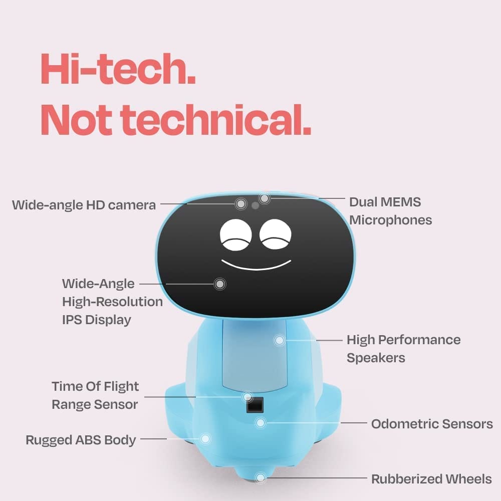 Miko 3 Personal AI Robot For Kids Blue