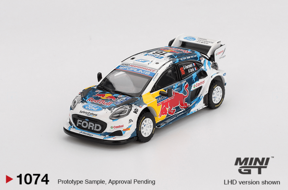 Mini GT 1074 Ford Puma Rally1 #16 M-Sport Ford WRT 2024 Rally Finland 3rd Place