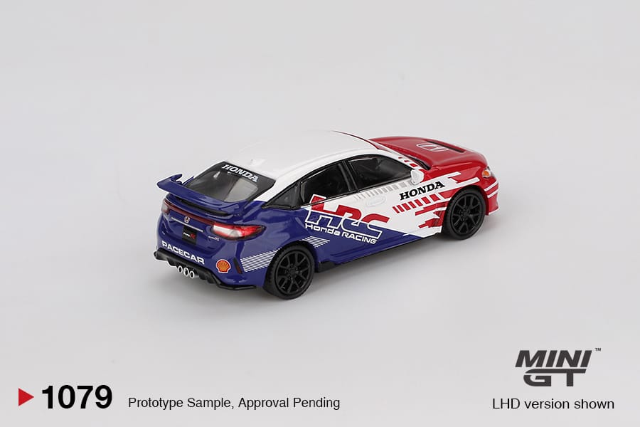 Mini GT 1079 Honda Civic Type R 2024 Pace Car HRC