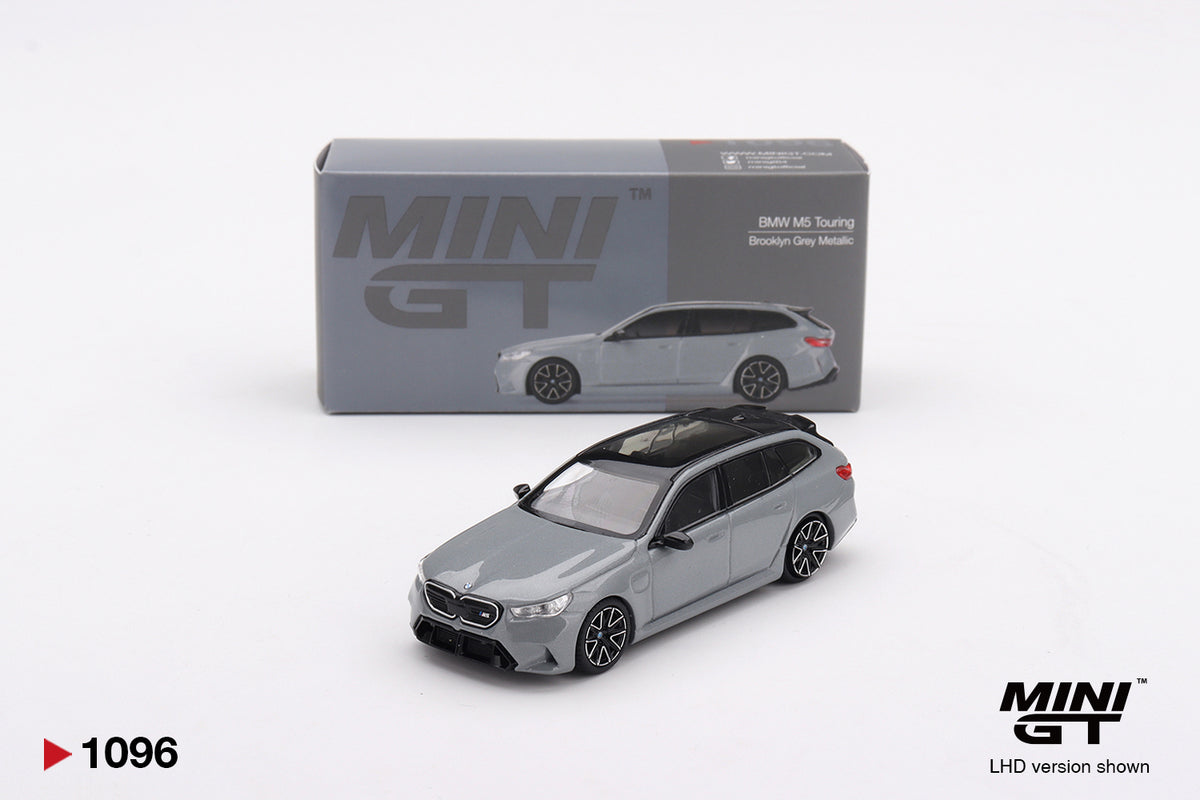 Mini GT 1096 BMW M5 Touring Brooklyn Grey Metallic