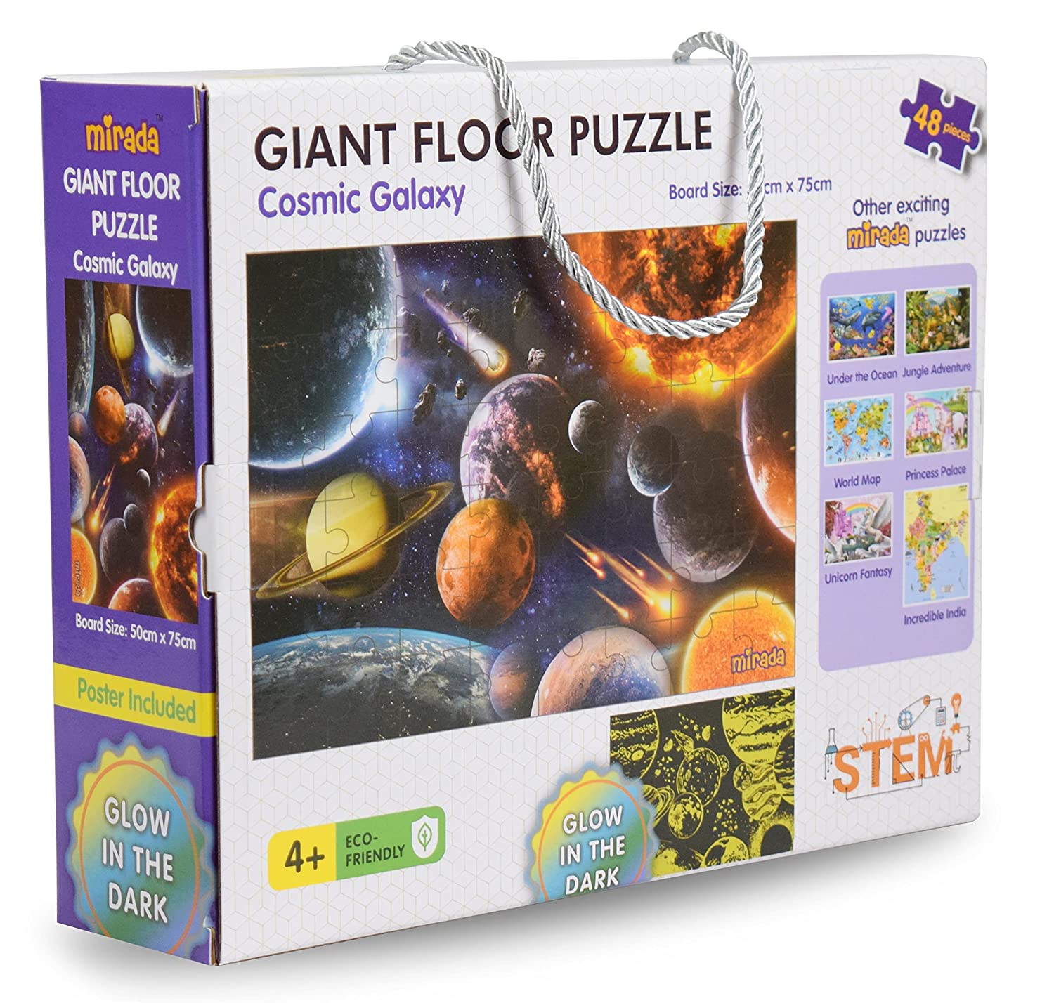 Mirada Giant Floor Puzzle Cosmic Galaxy