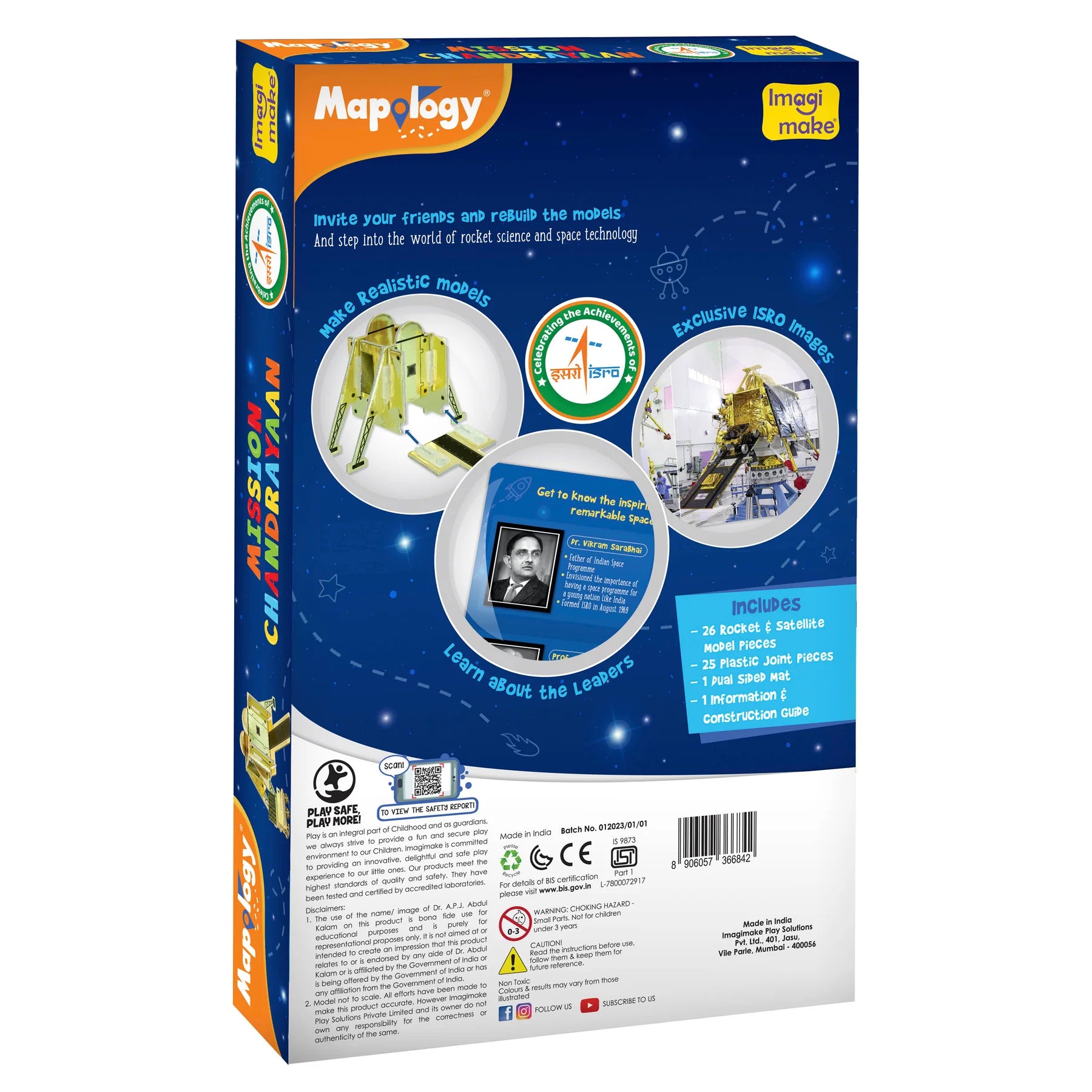 Imagimake Mapology Mission Chandrayaan