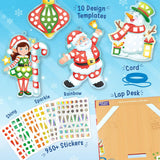 Imagimake Mirror Mosaic Christmas Ornaments