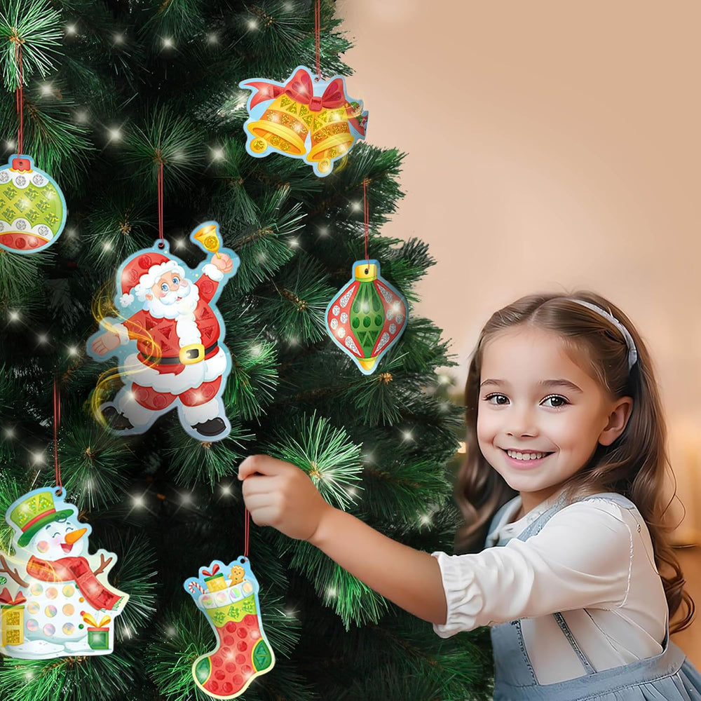 Imagimake Mirror Mosaic Christmas Ornaments