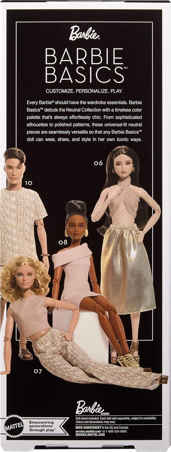 Barbie Basics 2026 Neutrals Series, Model 08