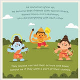 Hanuman and His Hidden Powers illustrated story book for kids