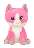 Mirada Cat With Glitter Eye Dark Pink