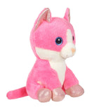 Mirada Cat With Glitter Eye Dark Pink