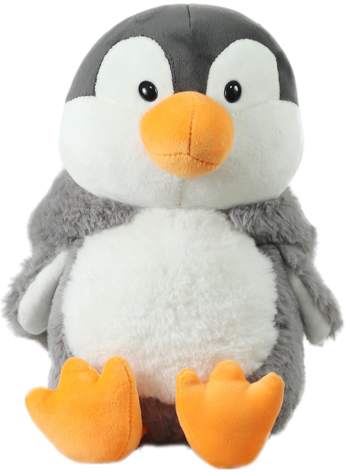 Mirada Super Soft Hoodie Penguin Soft Grey 25CM