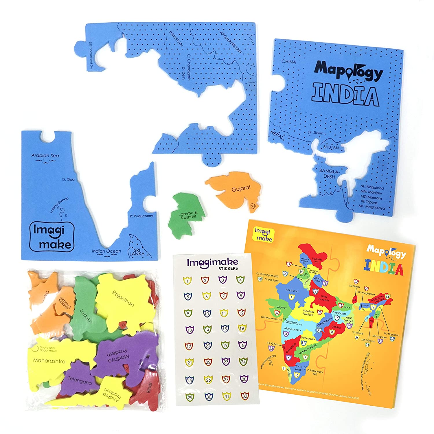 Imagimake Mapology State Of India Map Puzzle