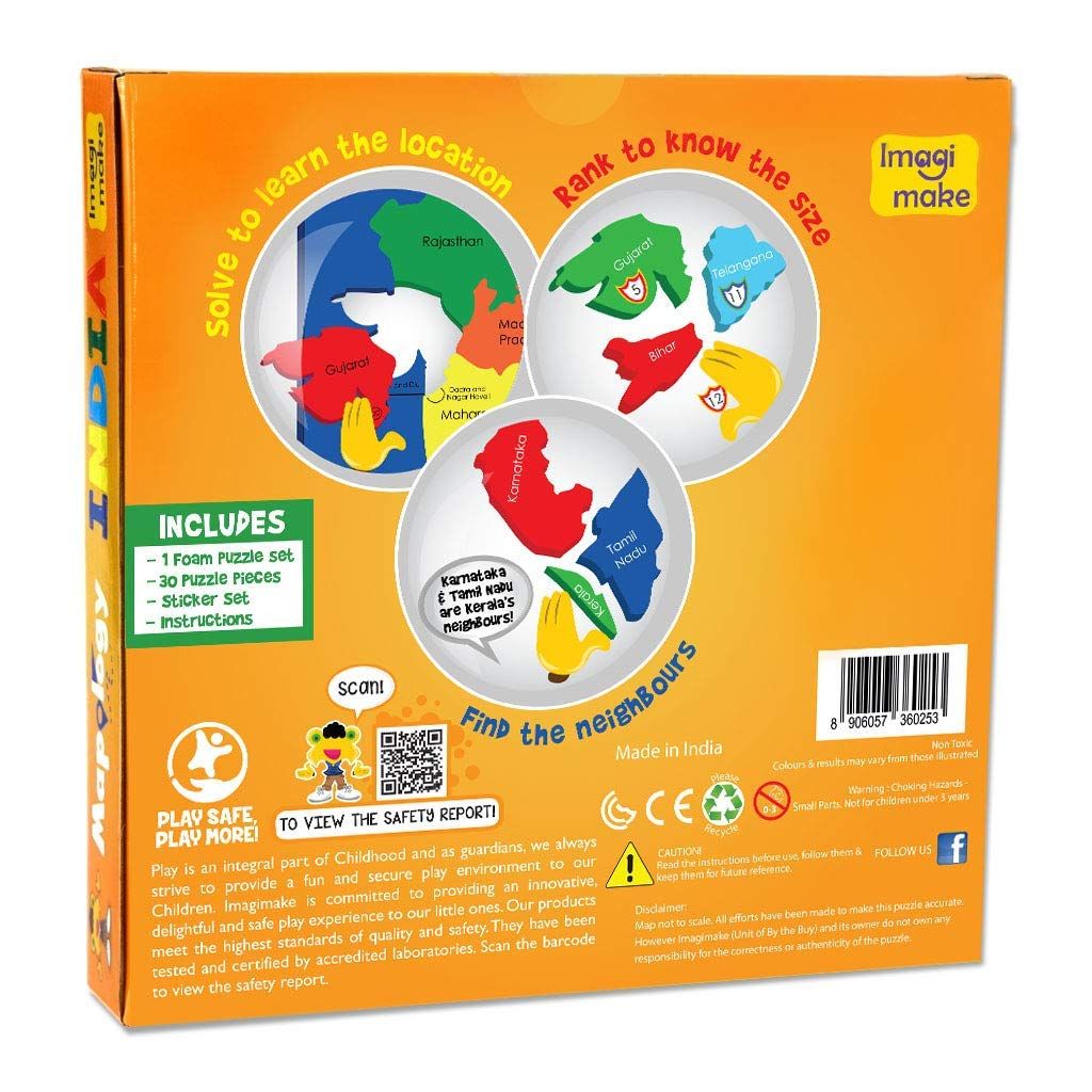 Imagimake Mapology State Of India Map Puzzle