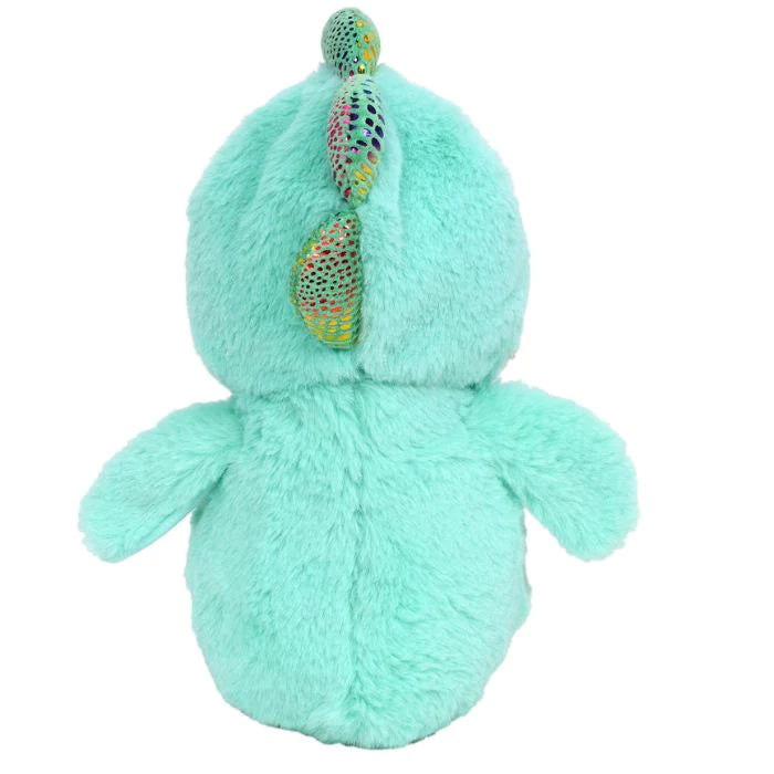 Mirada Turquoise Dinosaur Cute Plush Hoodie Penguin
