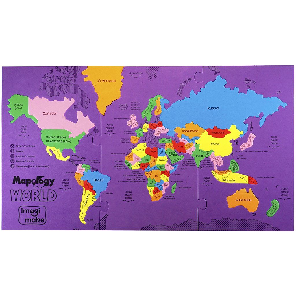 Imagimake Mapology World