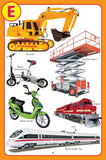 Dreamland Publications -My Jumbo Vehicles Pictionary