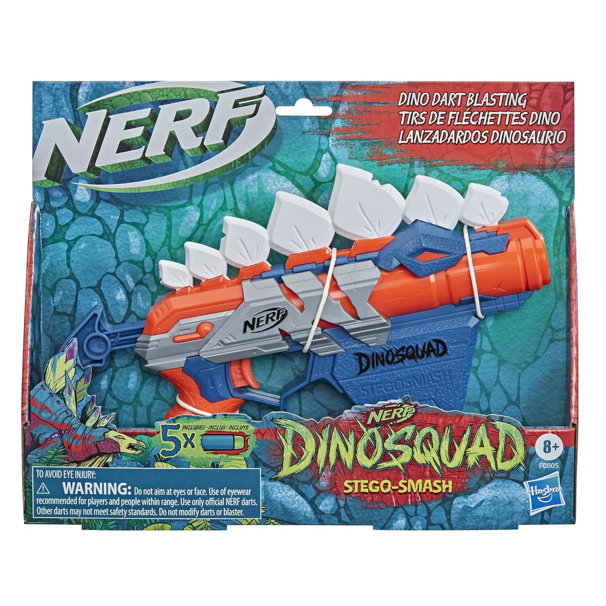 Hasbro NERF Dino Squad Stego Smasher Blaster