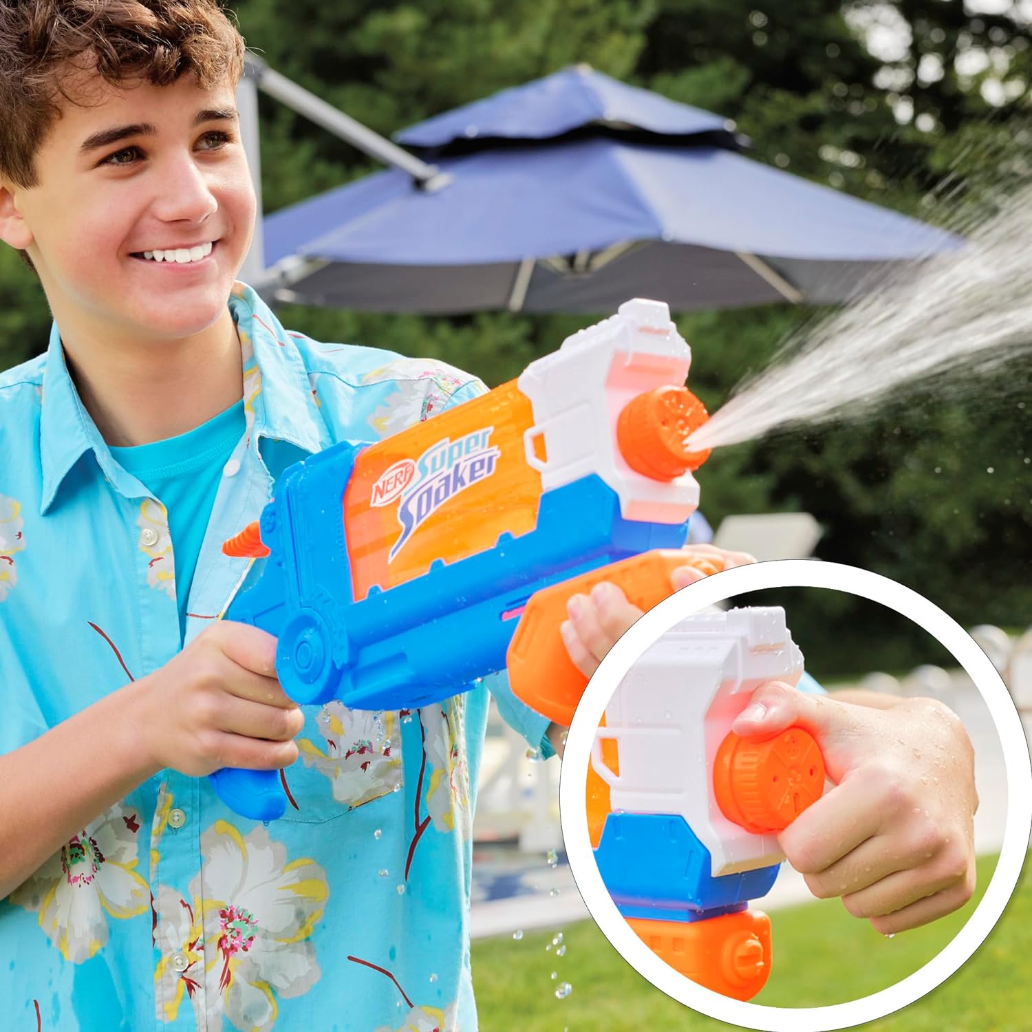 Hasbro Nerf Super Soaker Flip Fill Water Blaster