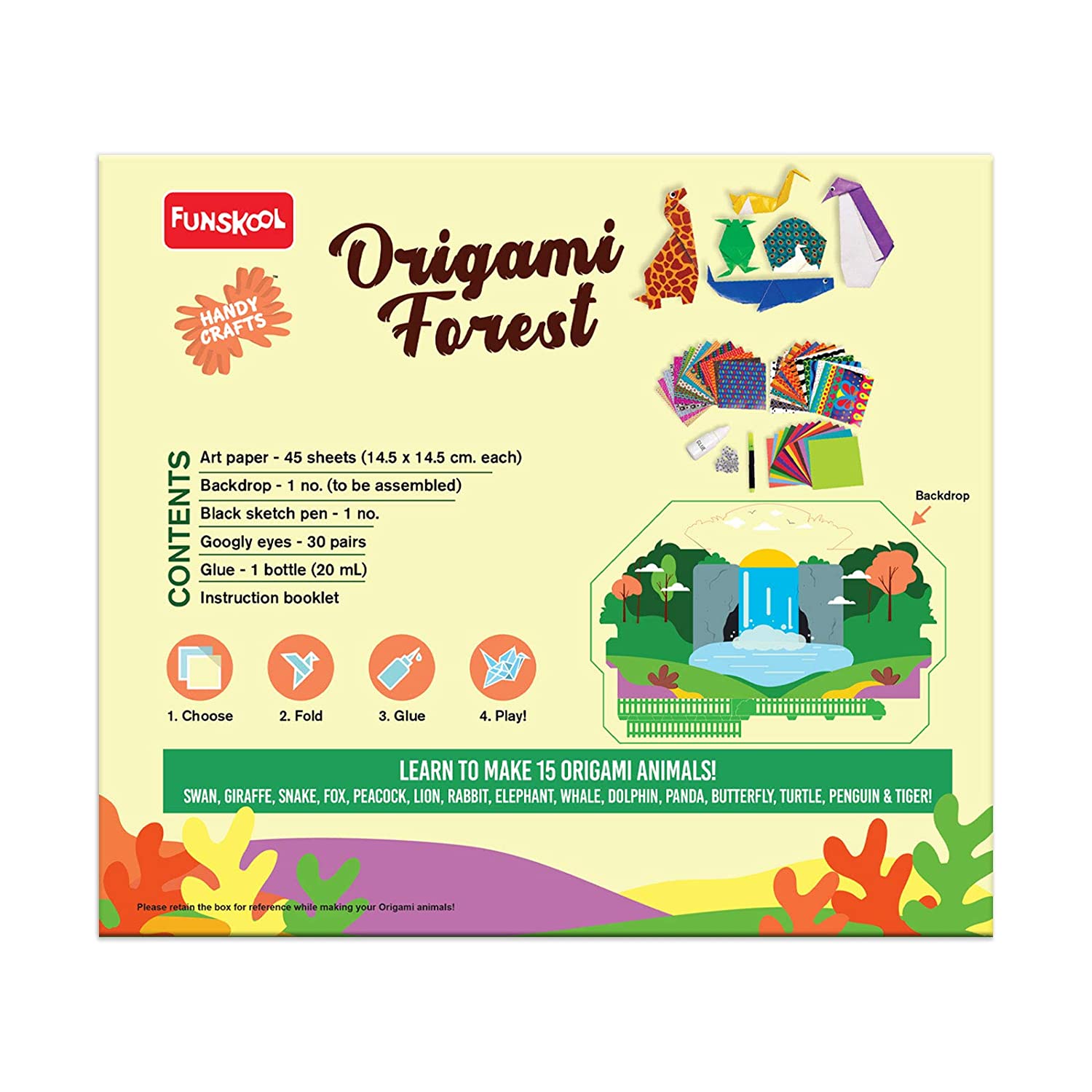 Funskool Handycrafts Origami Forest