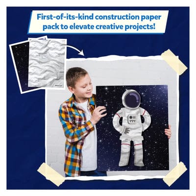 Skillmatics Clever Prints: Outer Space | Construction Paper