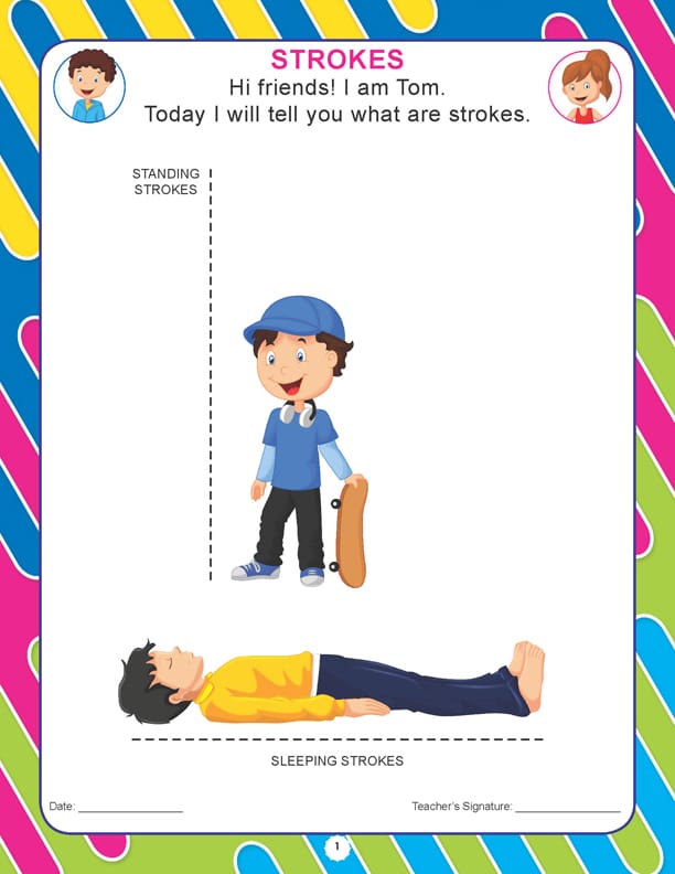 Dreamland Publications - Pre-Nursery Pattern Writing