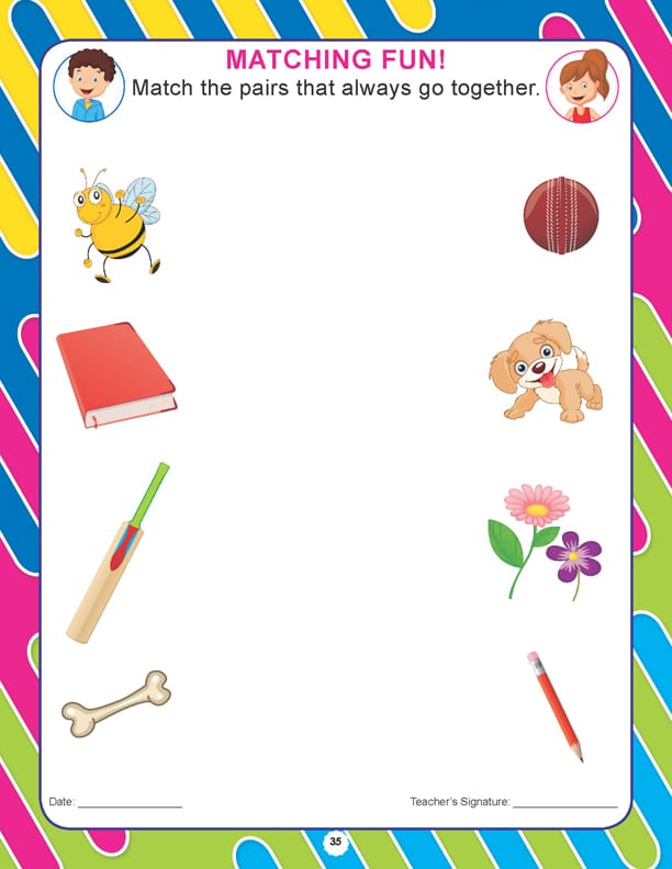Dreamland Publications - Pre-Nursery Pattern Writing
