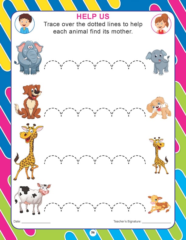 Dreamland Publications - Pre-Nursery Pattern Writing