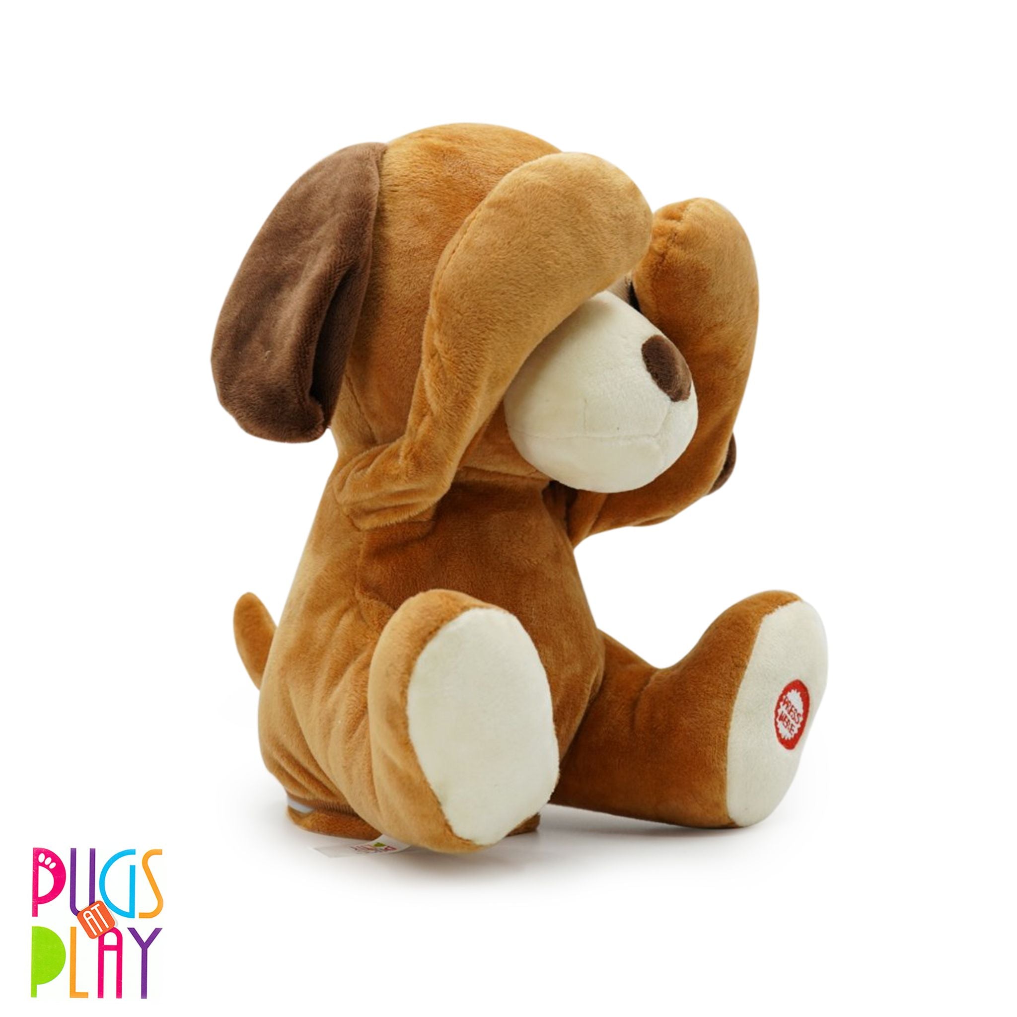 Fuzzbuzz Pugs At Play - Peek-A-Boo Dash Dog