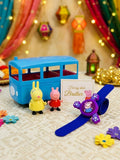 Peppa Pig School Bus Rakhi Hamper